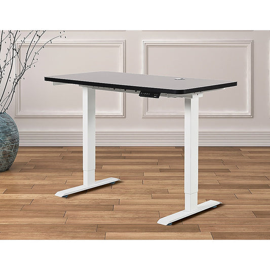 Palermo Standing Desk Sit Stand Height Adjustable Motorised 120cm Table Dual Motor