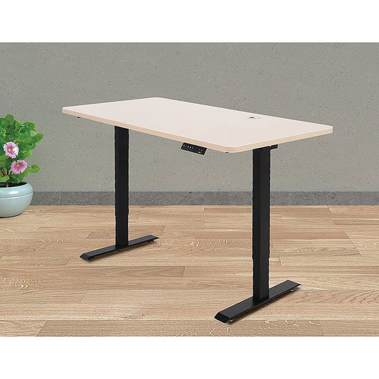 Palermo Standing Desk Sit Stand Height Adjustable Motorised 140cm Table Dual Motor