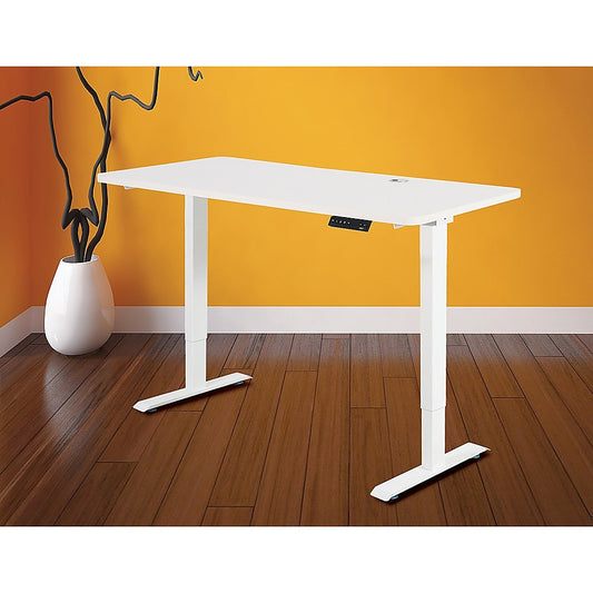 Palermo Standing Desk Sit Stand Height Adjustable Motorised 140cm Table Dual Motor