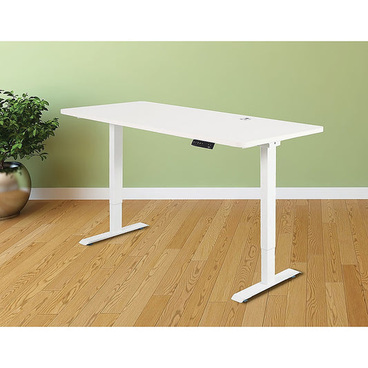 Palermo Standing Desk Sit Stand Height Adjustable Motorised 160cm Table Dual Motor