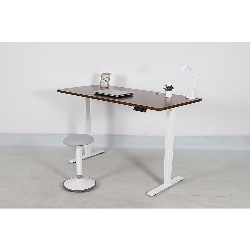 Palermo Standing Desk Sit Stand Height Adjustable Motorised 160cm Table Dual Motor