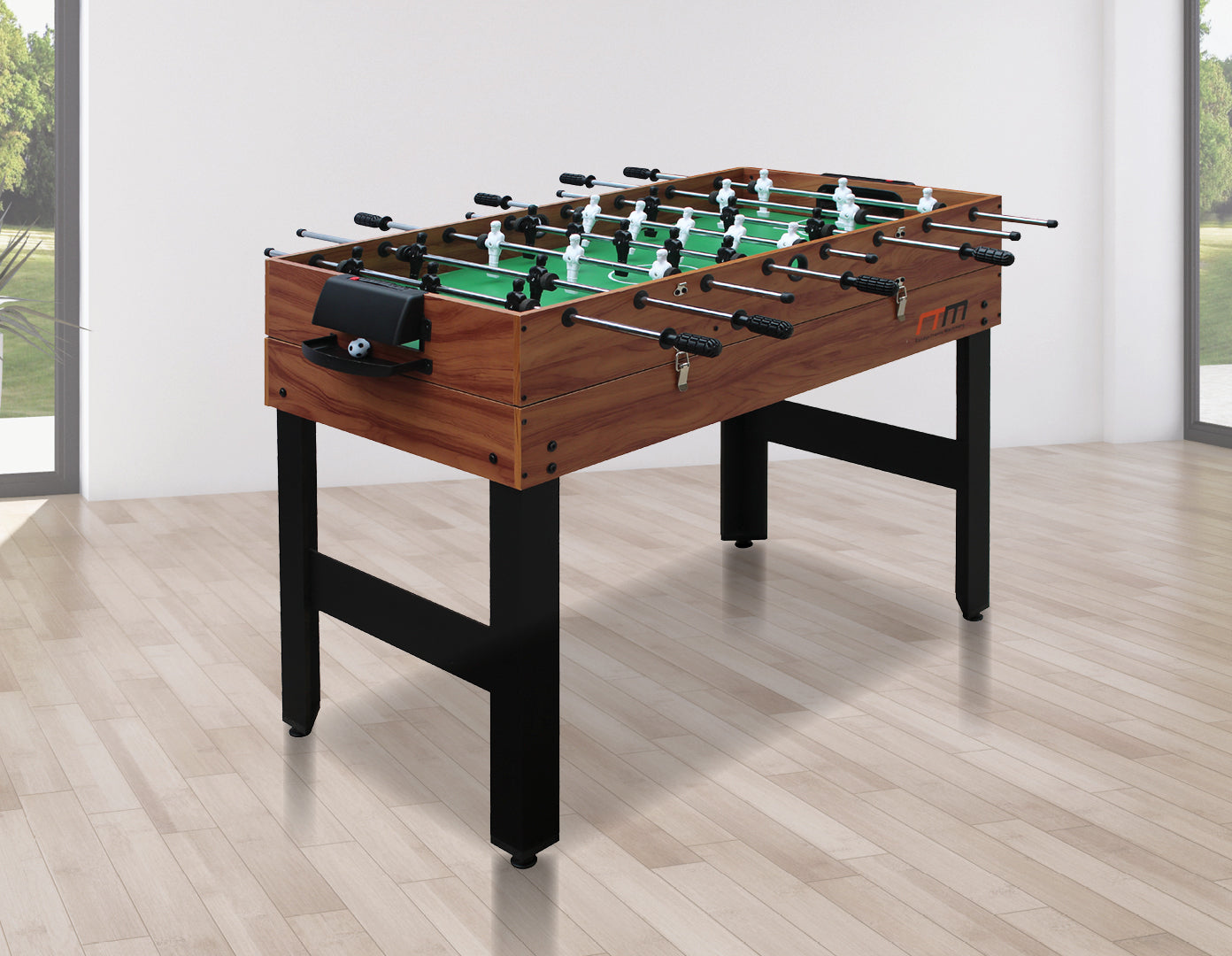 4FT 3-in-1 Games Foosball Soccer Hockey Pool Table
