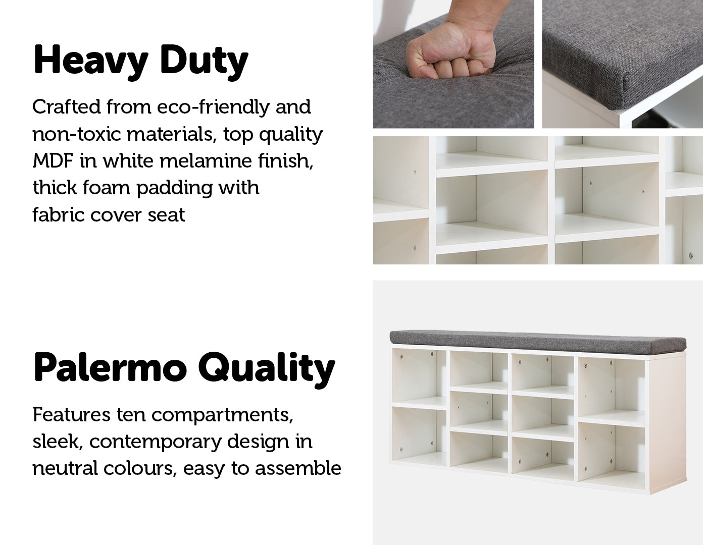 Shoe Cabinet Bench Shoes Storage Rack Organiser Wooden Shelf Cupboard Box