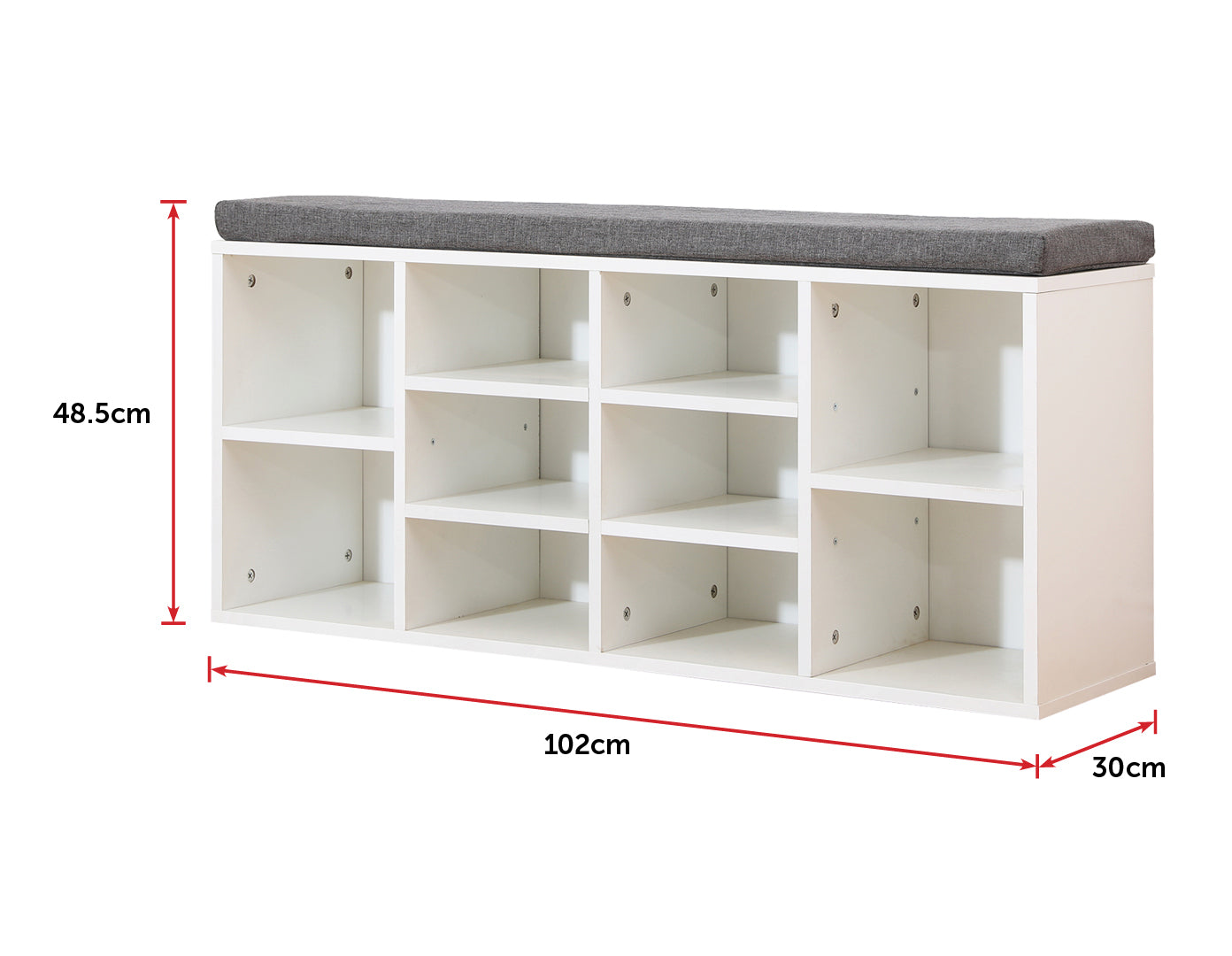 Shoe Cabinet Bench Shoes Storage Rack Organiser Wooden Shelf Cupboard Box