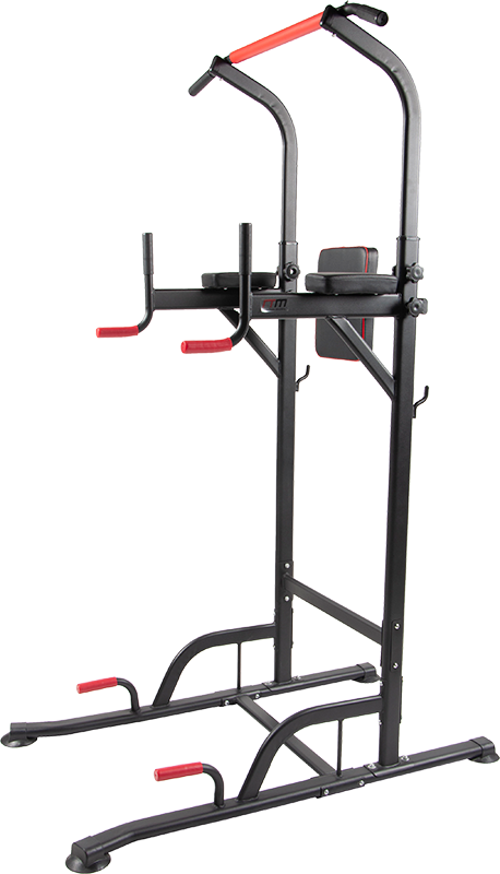Power Tower Chin Up Bar Push Pull Up Knee Raise Weight Bench Gym Station