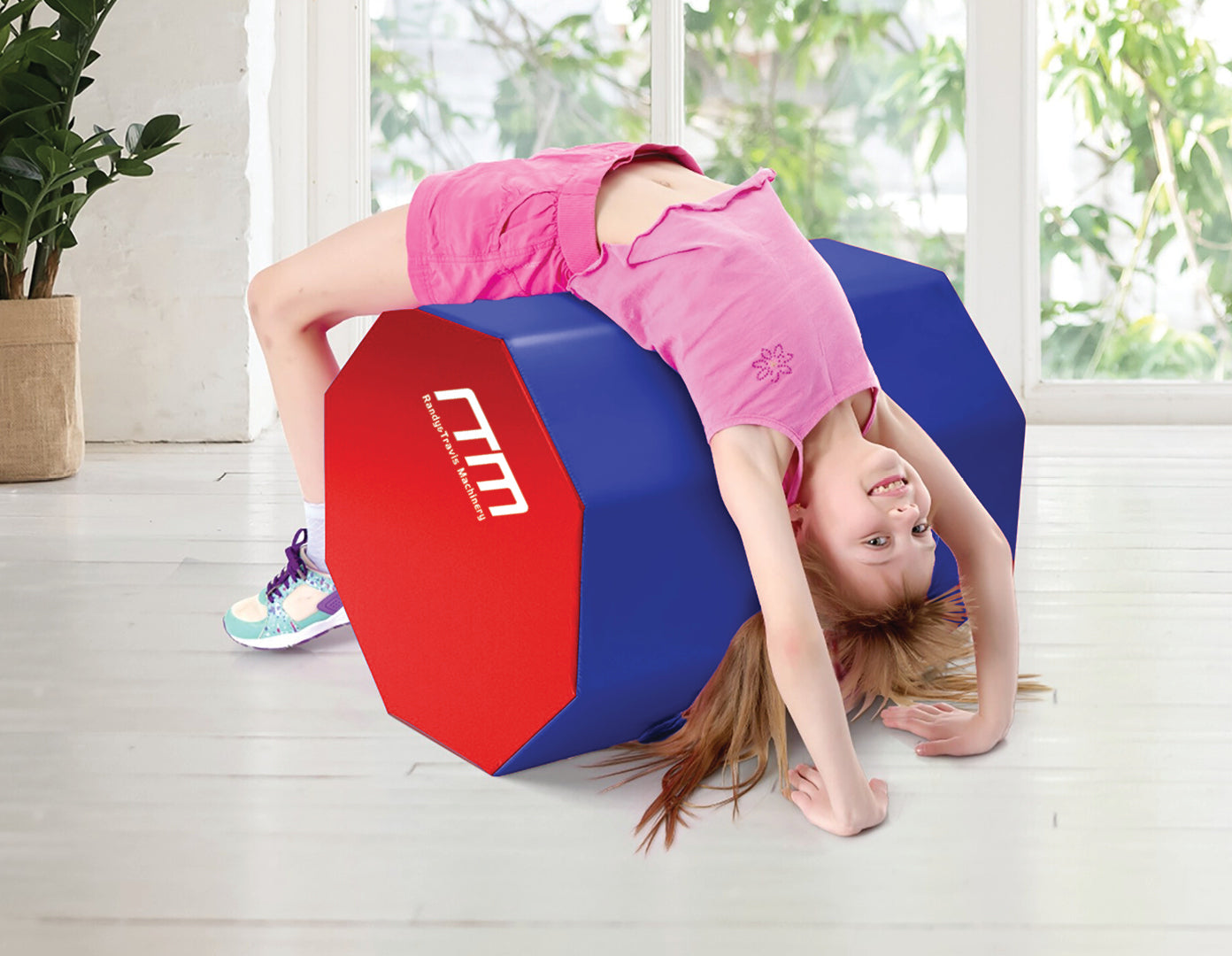Octagon Tumbler Gymnastics Mat Exercise Floor Dance Yoga Training
