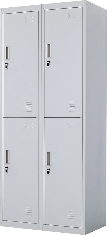 Four-Door Office Gym Shed Storage Locker