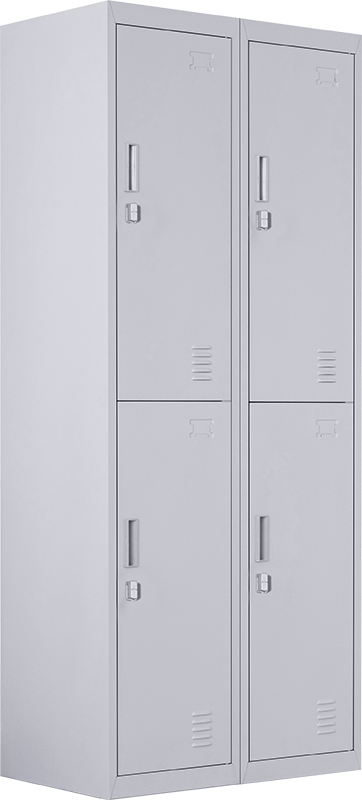 Four-Door Office Gym Shed Storage Locker