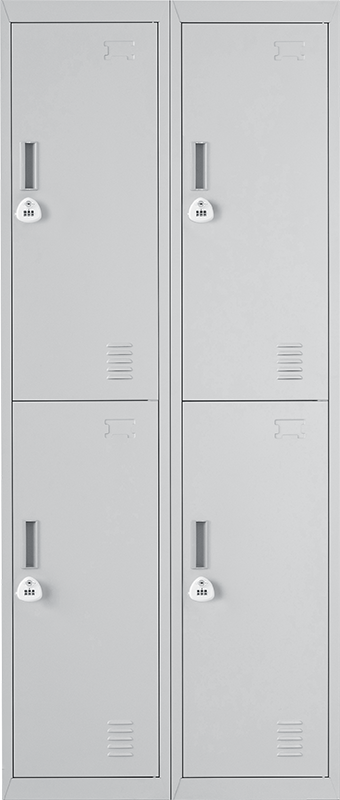 Four-Door Office Gym Shed Storage Locker