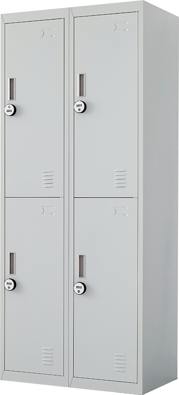 Four-Door Office Gym Shed Storage Locker