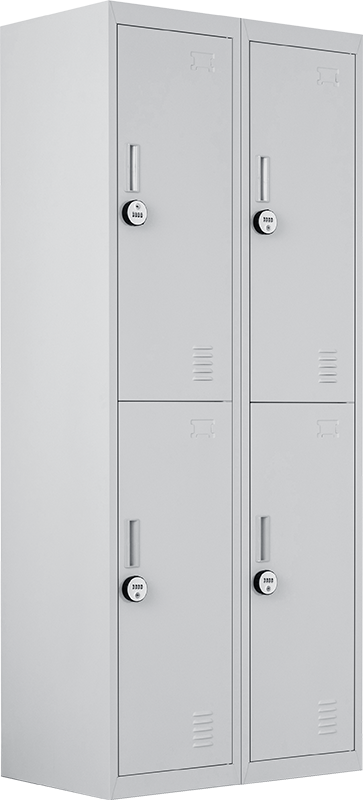 Four-Door Office Gym Shed Storage Locker
