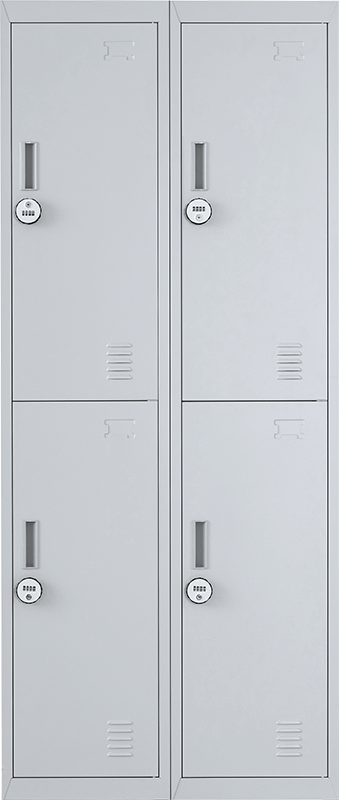 Four-Door Office Gym Shed Storage Locker
