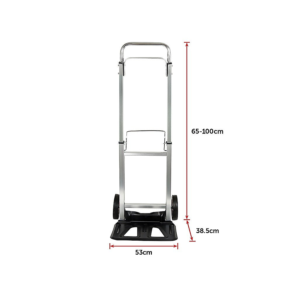 100kg Trolley Folding Hand Truck Sack Barrow