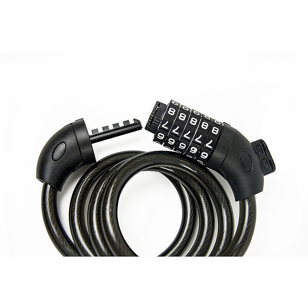 Security 5 Digit Combination Bike Cable Lock with Mounting Bracket