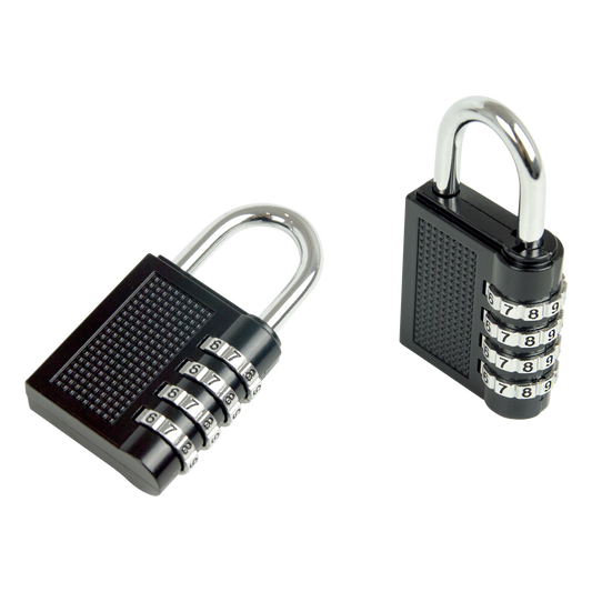 X2 Combination Padlock 4-Digit Outdoor Weatherproof Security School Lock Travel