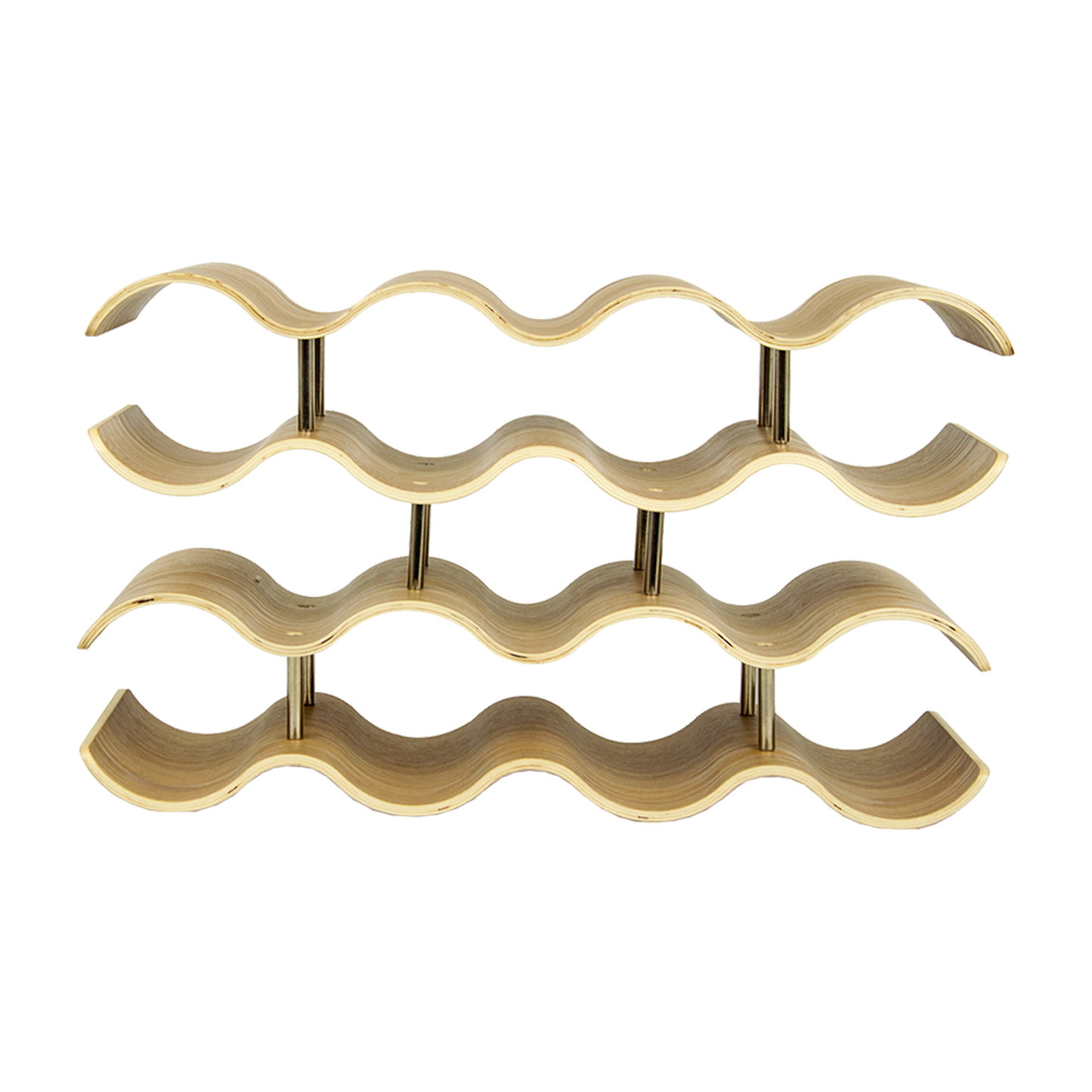 Wooden Wave Wine Rack/Creative Home Grape Wine Holder Shelf Cabinet/Bottle Rack