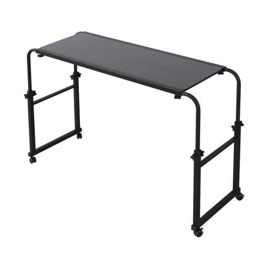 Overbed Table Work Laptop Desk with Wheels