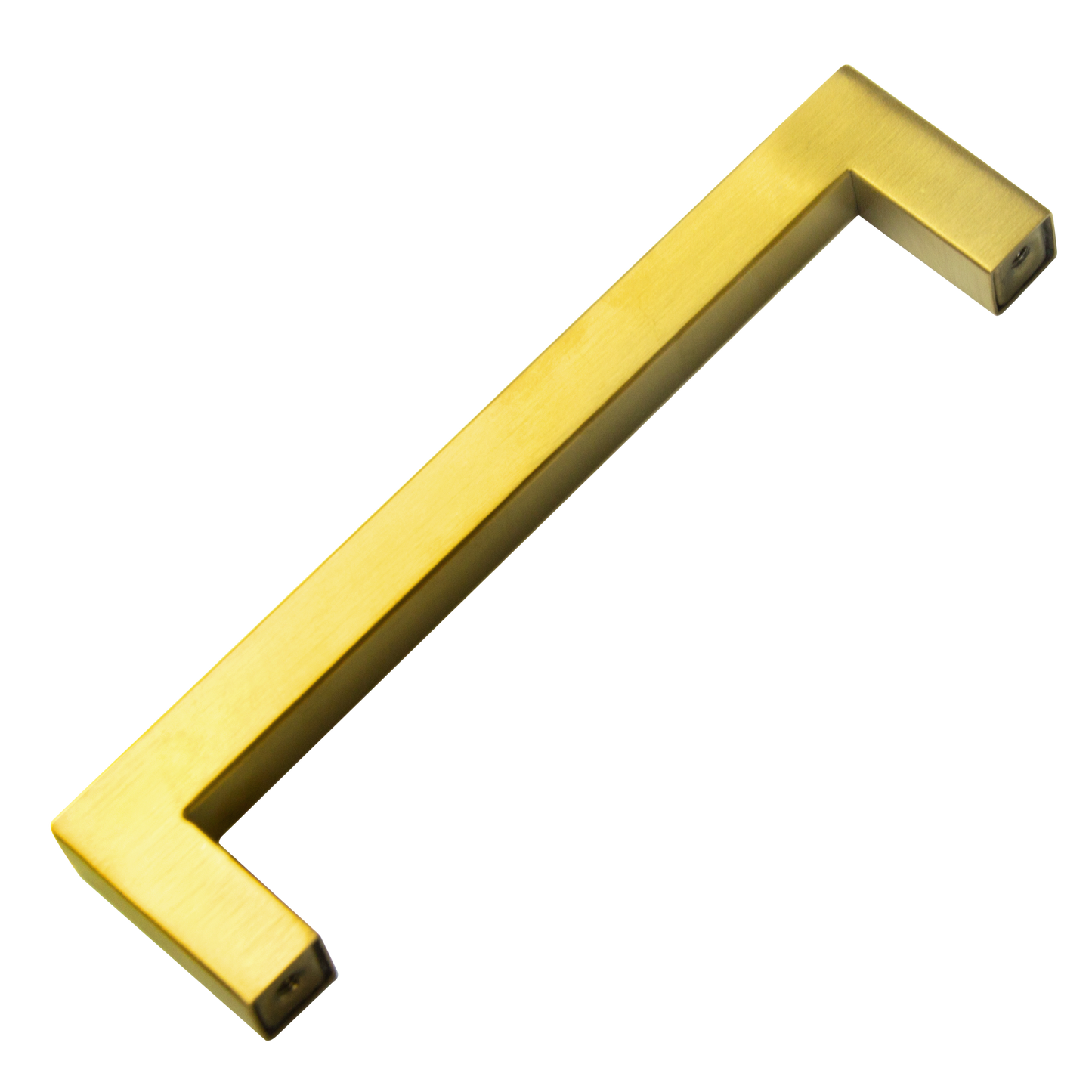 15 x Brushed Brass Drawer Pulls Kitchen Cabinet Handles - Gold Finish 128mm