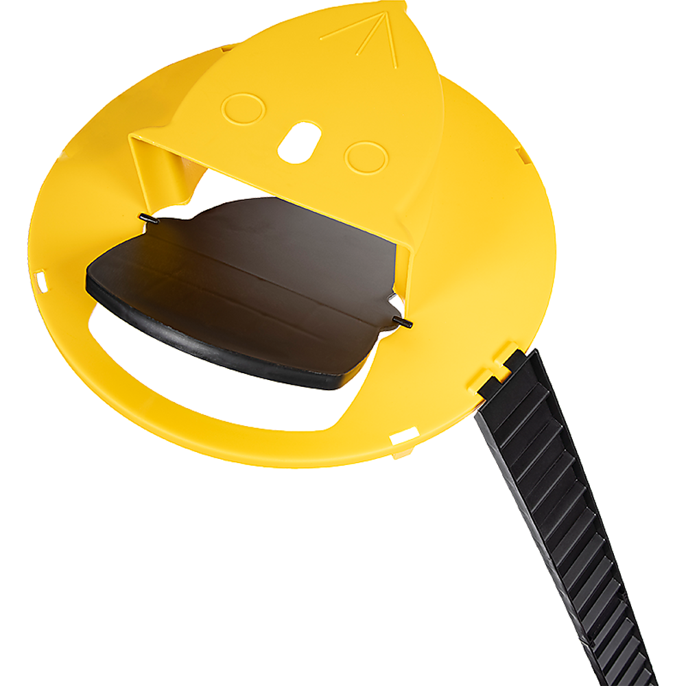 2x Flip N Slide Bucket Lid Mouse Rat Trap Automatic Mouse Trap With Ladder Reusable