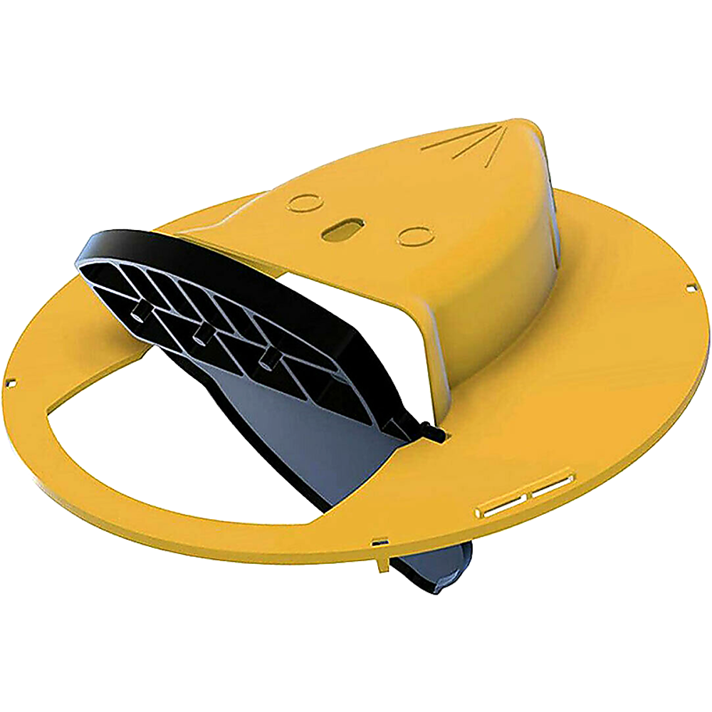 2x Flip N Slide Bucket Lid Mouse Rat Trap Automatic Mouse Trap With Ladder Reusable
