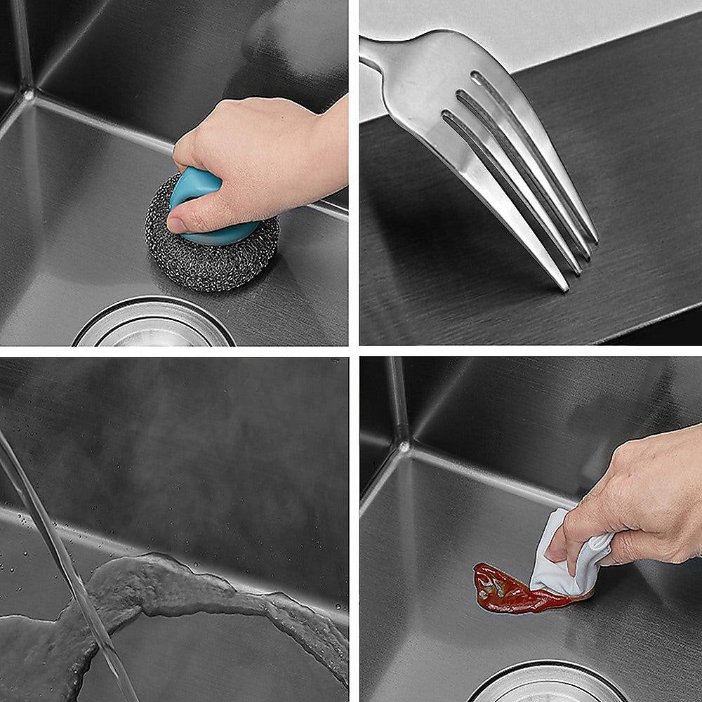 BRIENZ 32-inch Nano Workstation Ledge Undermount 16 Gauge Stainless Steel Kitchen Sink Single Bowl