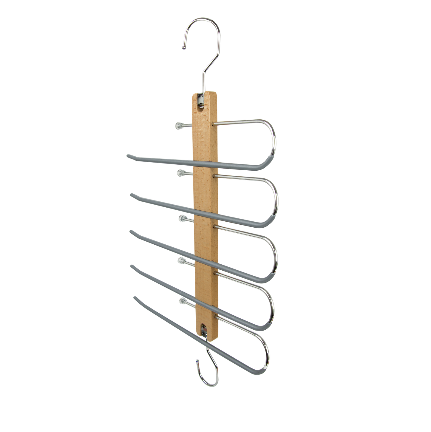 Pants Clothes Coat Hanger Non-slip Magic Space Saver Closet Organizer Rack