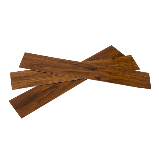 Vinyl Floor Tiles Self Adhesive Flooring Walnut Wood Grain 16 Pack 2.3SQM