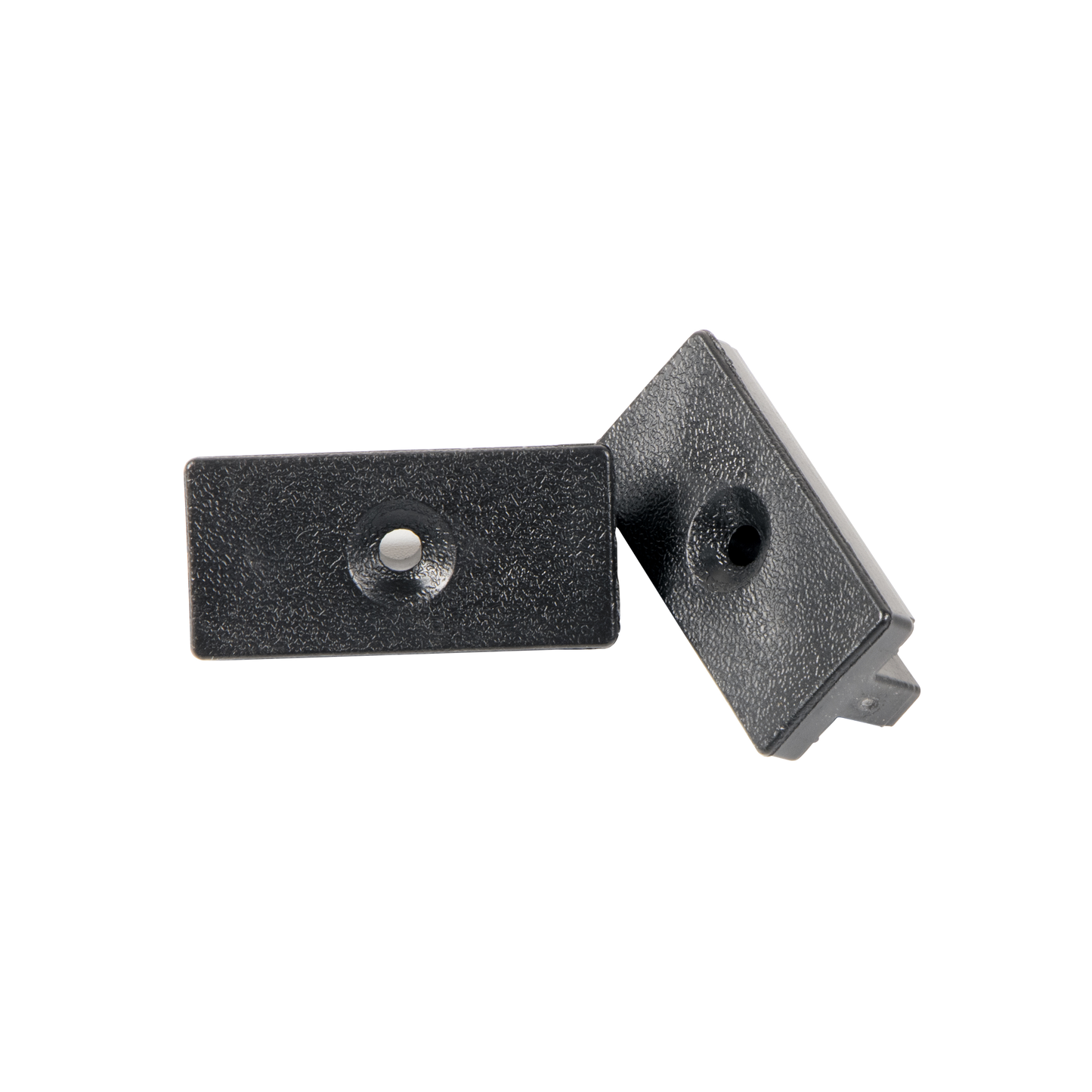 100 Composite Decking Hidden Fixing Fasteners Plastic T Clips & Black Screws
