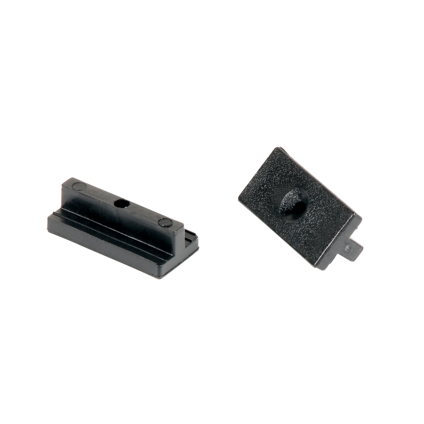 100 Composite Decking Hidden Fixing Fasteners Plastic T Clips & Black Screws