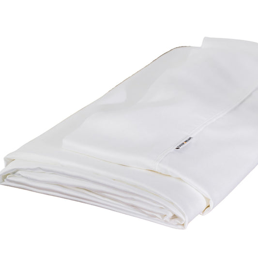 Better Dream 100% Organic Bamboo Flat Sheet White King Size