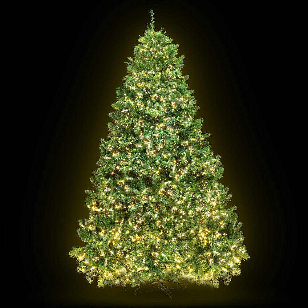 Jingle Jollys 1.8M 6FT Christmas Tree Xmas 1980 LED Lights Warm White 765 Tips