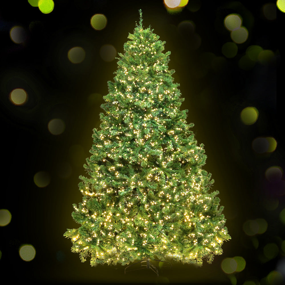 Jingle Jollys 1.8M 6FT Christmas Tree Xmas 1980 LED Lights Warm White 765 Tips