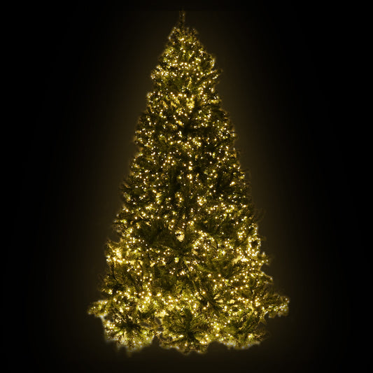 Jingle Jollys 2.4M 8FT Christmas Tree Xmas 3190 LED Lights Warm White 1436 Tips
