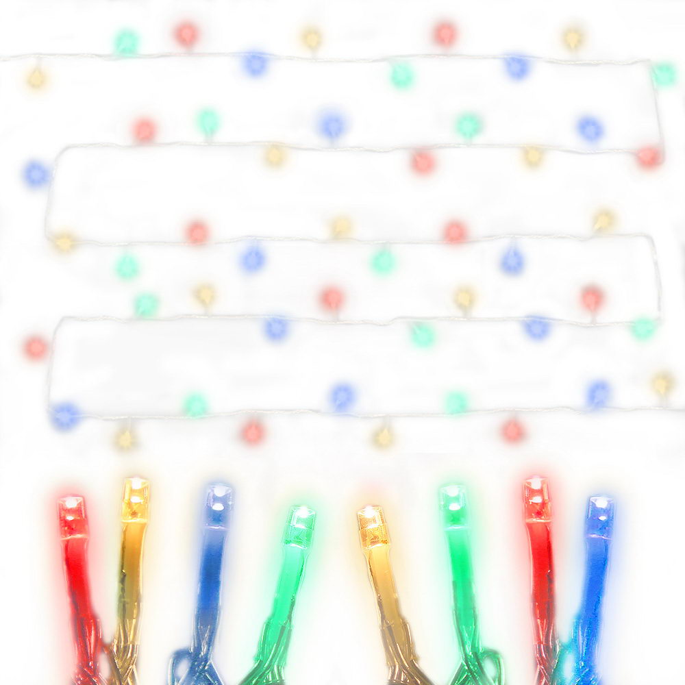 Jingle Jollys 50M Christmas String Lights 500LED Multi Colour