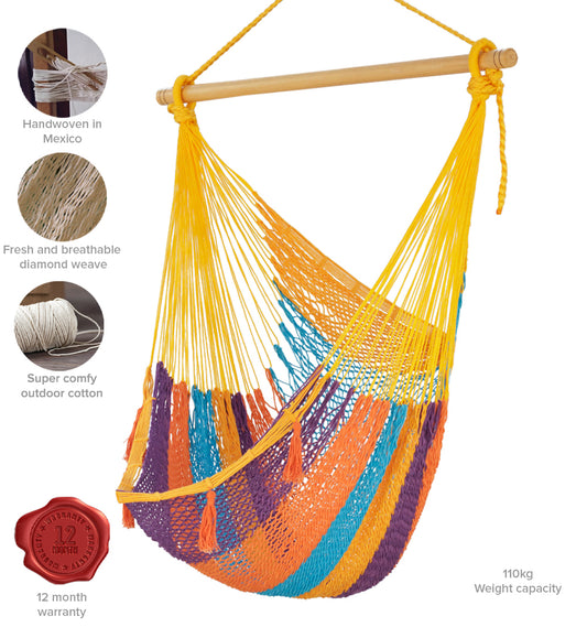 Mexican Hammock Mayan Legacy swing chair Alegra